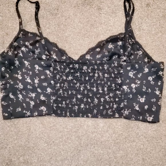 Garage Satin Crop Top - Picture 2 of 2